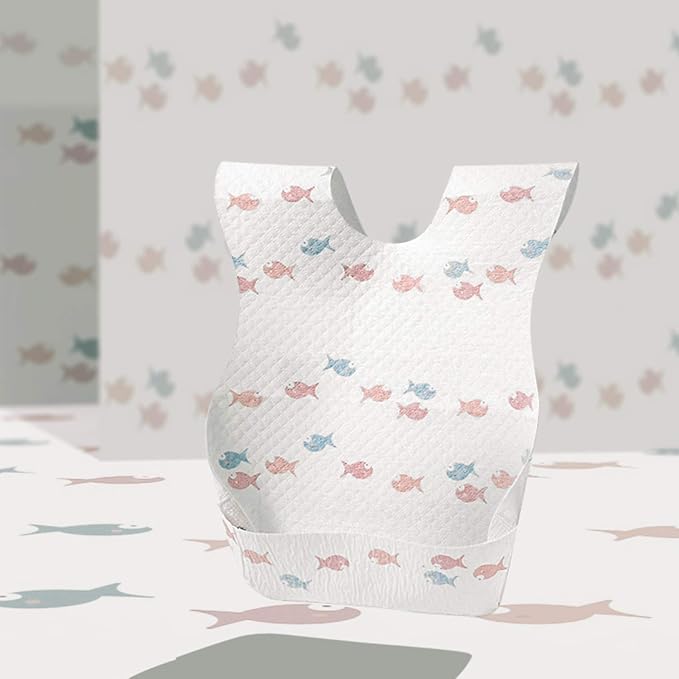 Baby and Infant Disposable Travel Bibs - Image 7