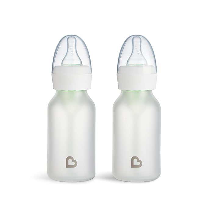 Munchkin Bond Silicone Coated Glass Baby Bottles by Munchkin