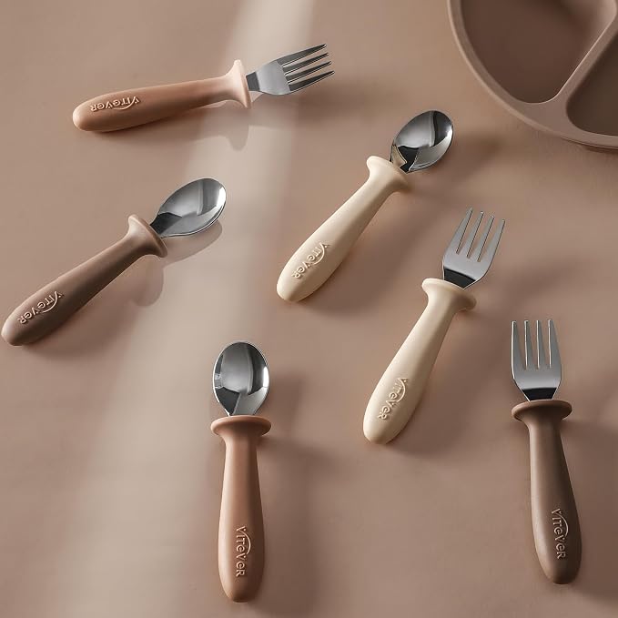 6 Pieces Toddler Utensils, Children Silverware Set - Image 4