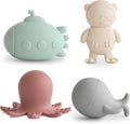mushie Sealife Bath Toys Play Set by mushie