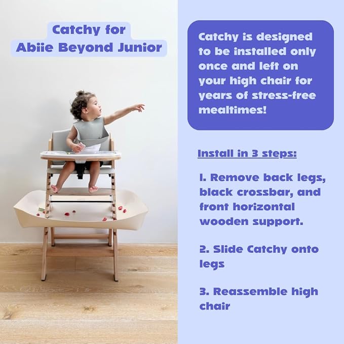 CATCHY - Food Catcher - Compatible - Highchair Sold Separately - Baby & Toddler - Image 5