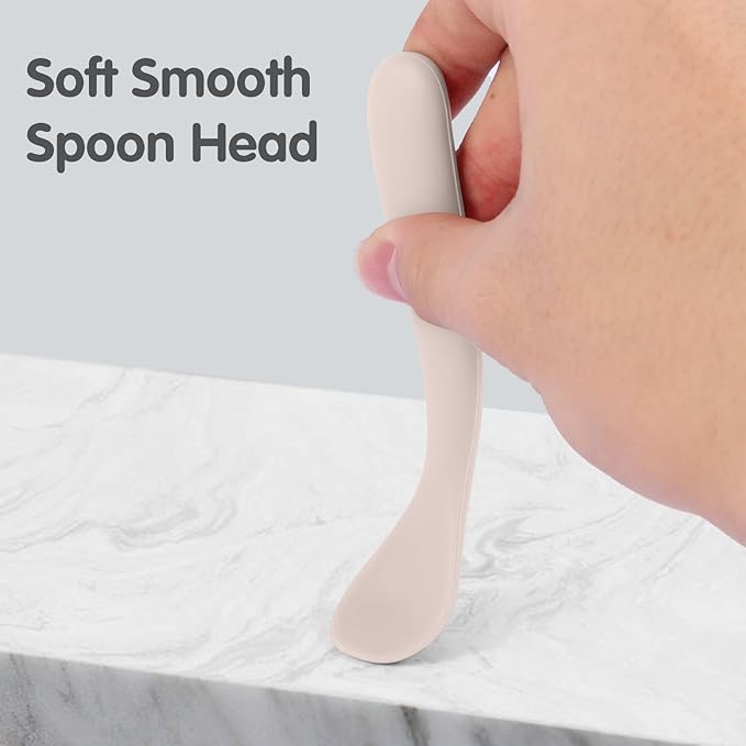 Silicone Baby Spoons Self Feeding 6+ Months, 6 Pack First Stage Baby Led - Image 5