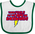 inktastic These Fools Put My Cape on Backwards ® Baby Bib by Inktastic