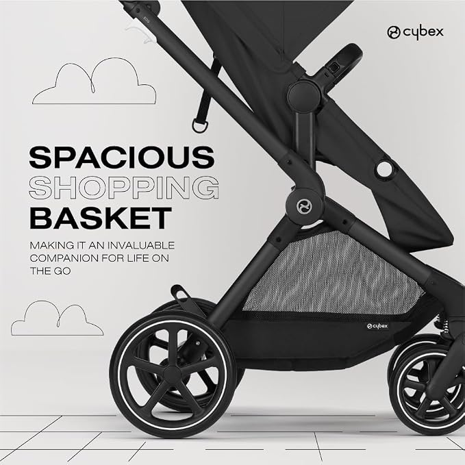 Cybex EOS 5-in-1 Travel System Stroller + Lightweight Aton G Infant Car Seat - Image 6
