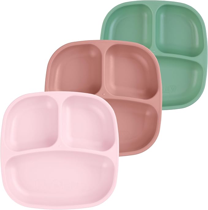 Re-Play Toddler Plates with Dividers by Re-Play