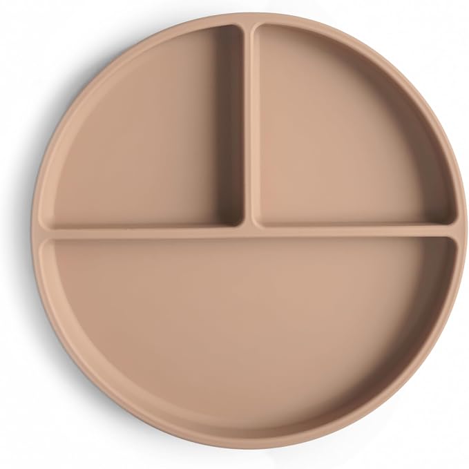 mushie Silicone Suction Plate | BPA-Free Non-Slip Design by mushie