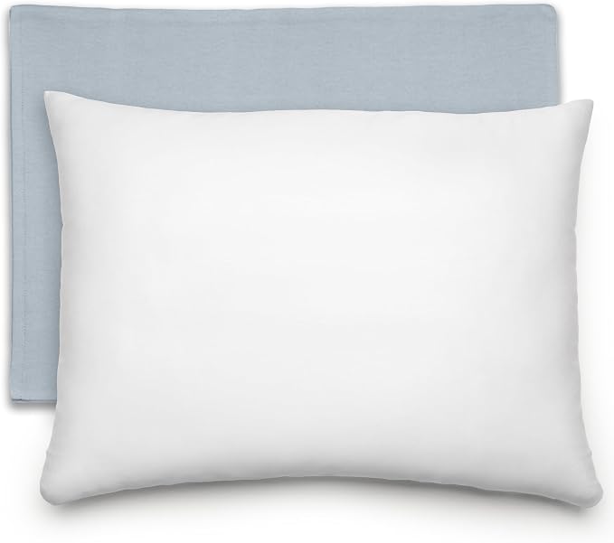 Comfy Cubs Toddler Pillow with Cotton Pillowcase, 13 x 18 in by ComfyCubs