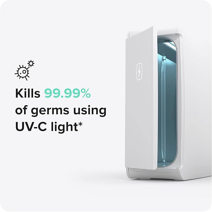 PhoneSoap XL UV Llight Sanitizer | 360° UV Sanitizing Box & Charger | Large - Image 3