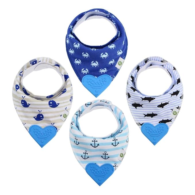 Pickle & Olive Bandana Teething Bibs by PickleOlive