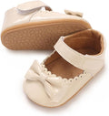 COSANKIM Baby Girls Mary Jane Flats Shoes Anti-Slip Rubber Sole Infant Toddler by COSANKIM
