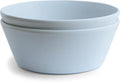 mushie Round Dinnerware Bowls for Kids | Made in Denmark by mushie