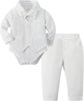 DISAUR Baby Boy Clothes Toddler Boy Outfits 4PCS Gentleman Dress by DISAUR