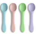 Vicloon Silicone Baby Feeding Spoons, Baby Led Weaning Feeding Supplies by Vicloon