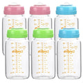 Matyz Glass Breastmilk Storage Bottles, 6 Pack, 8 oz, Compatible by Matyz