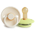 FRIGG Rope Latex 2-Pack Cream/Green Tea by mushie