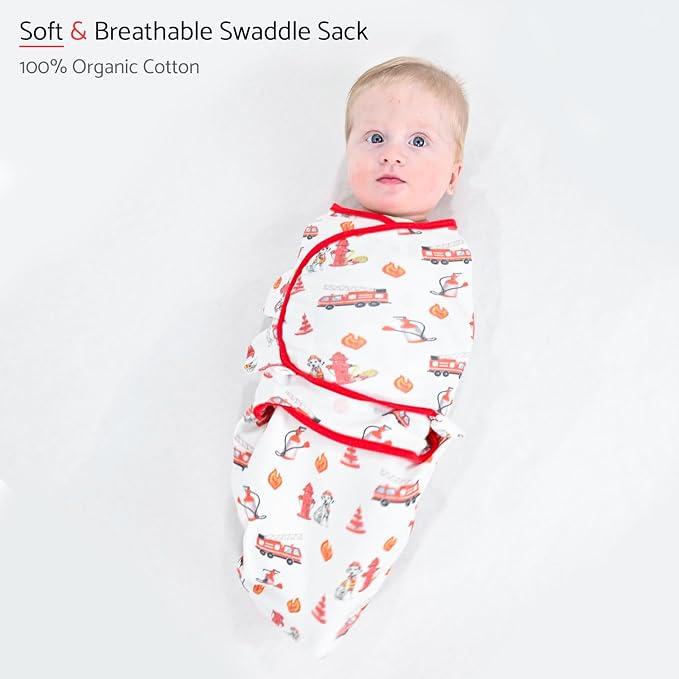 LollyBanks Baby Swaddles, 100% Organic Cotton Swaddle - Image 3