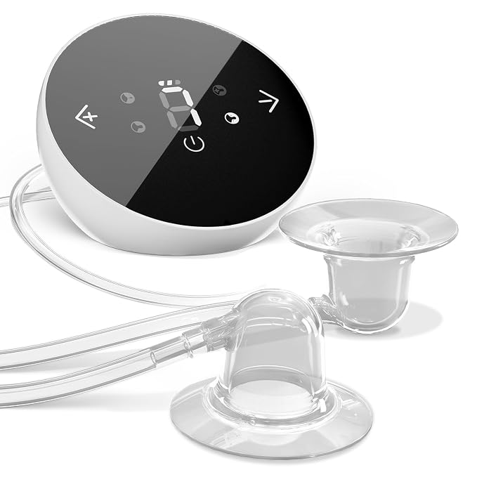 Electric Nipple Corrector for Flat or Inverted Nipples, Portable Nipple Pump by KEEPSYOUCONFIDENT