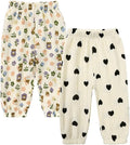 MYGBCPJS Baby Boys Girls Cotton Linen Trousers Kids Casual Ankle Pants Loose by MYGBCPJS