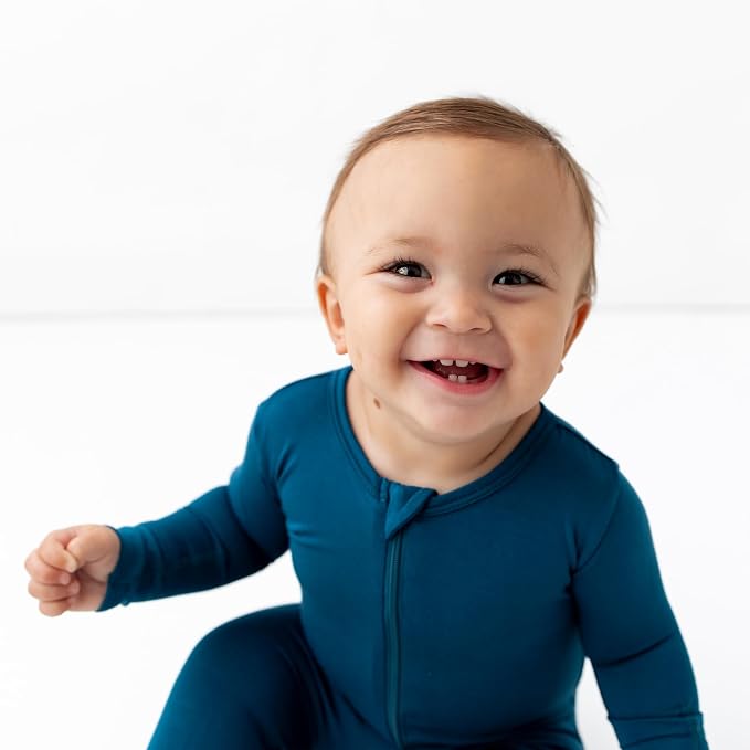 Bamboo Little Soft Baby Footie Pajamas, Baby Clothes, Newborn Sleepers - Image 7