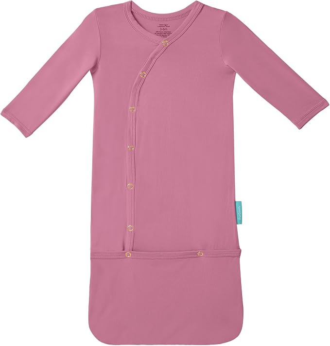 PurComfy Supersoft Baby Sleeper Gowns, Premium Bamboo Viscose Infant Nightgown by PurComfy