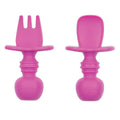 Bumkins Baby Utensils Set, Chewtensils Silicone Spoons by Bumkins