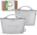 Haakaa Silicone Microwave Steamer & Steriliser Bag, 70oz/2000ml Large Capacity by haakaa