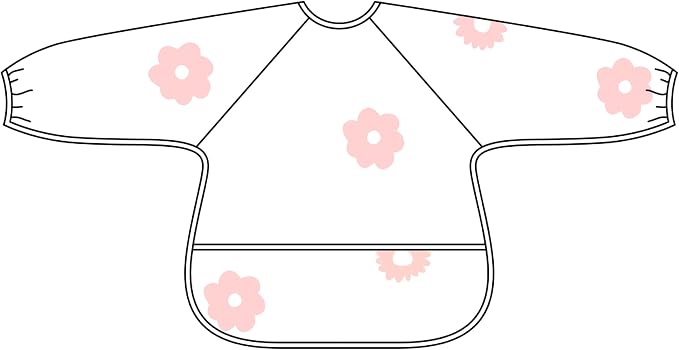 Ali+Oli Smock Bibs for Babies, BPA-Free Oeko-Tex Certified, Waterproof Baby - Image 8