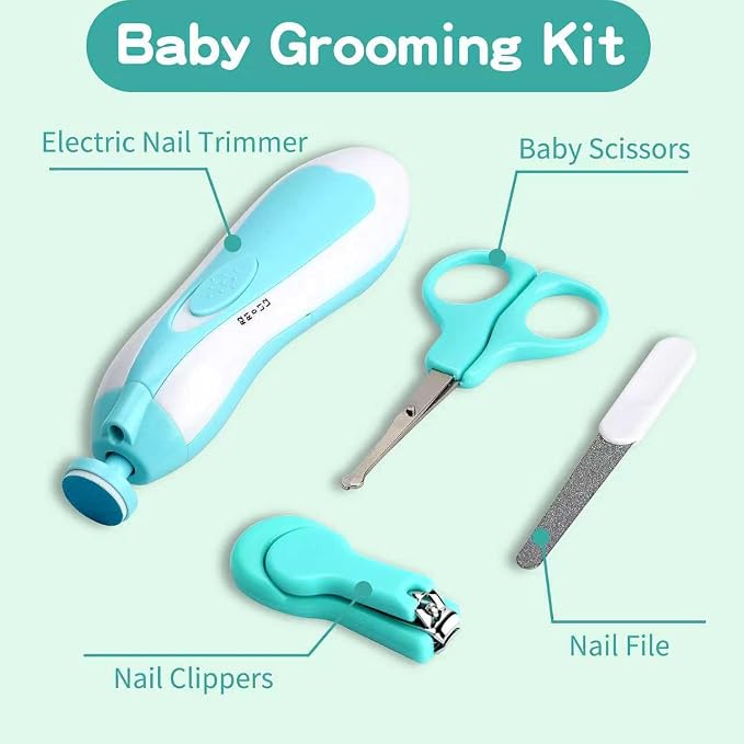 Baby Grooming Kit, Electric Safety Nail Trimmer Baby Nursery Kit，Infant Safety - Image 3