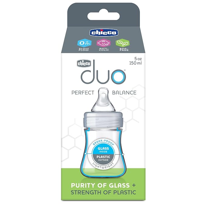 Chicco Duo 5oz. Hybrid Baby Bottle - Image 2