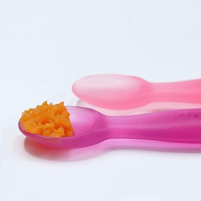 ChooMee Silicone Baby Spoons | 4 Months +, First Stage Baby Led Weaning and - Image 6