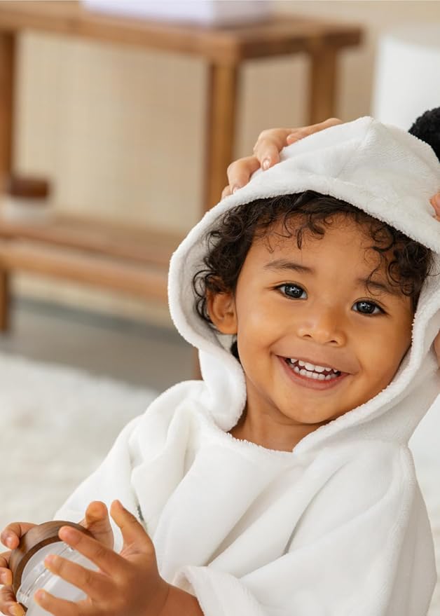 Konny Baby Hooded Towel Plush Thick & Cozy Soft-Touch Absorbent Rayon from - Image 9