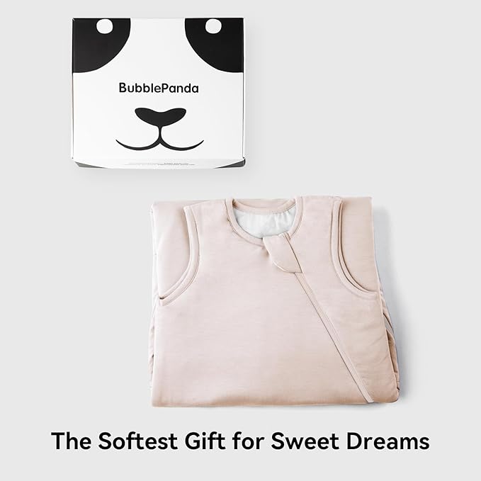 BubblePanda Rayon Made from Bamboo Sleep Sack 0-6 Months 0.5 Tog Soft Newborn - Image 6