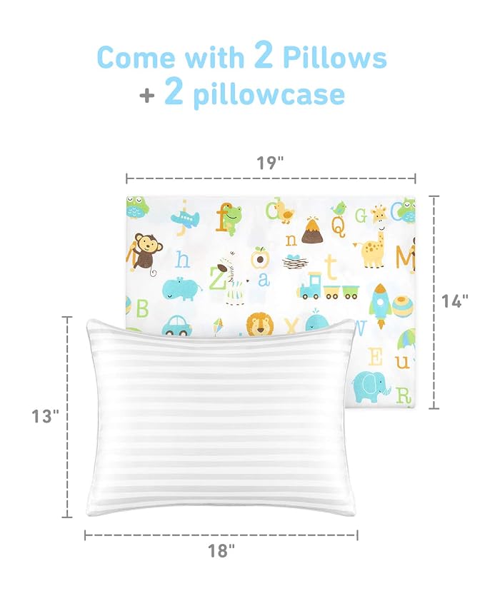 Babebay Toddler Pillow, 13x18 Toddler Pillows - Image 6