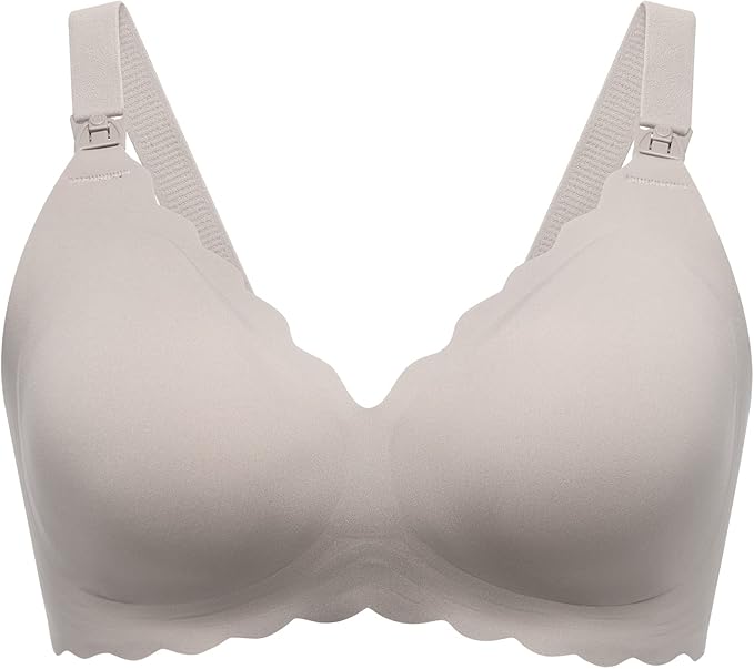 Momcozy Nursing Bras for Breastfeeding, Seamless Pregnancy Maternity Bra by Momcozy