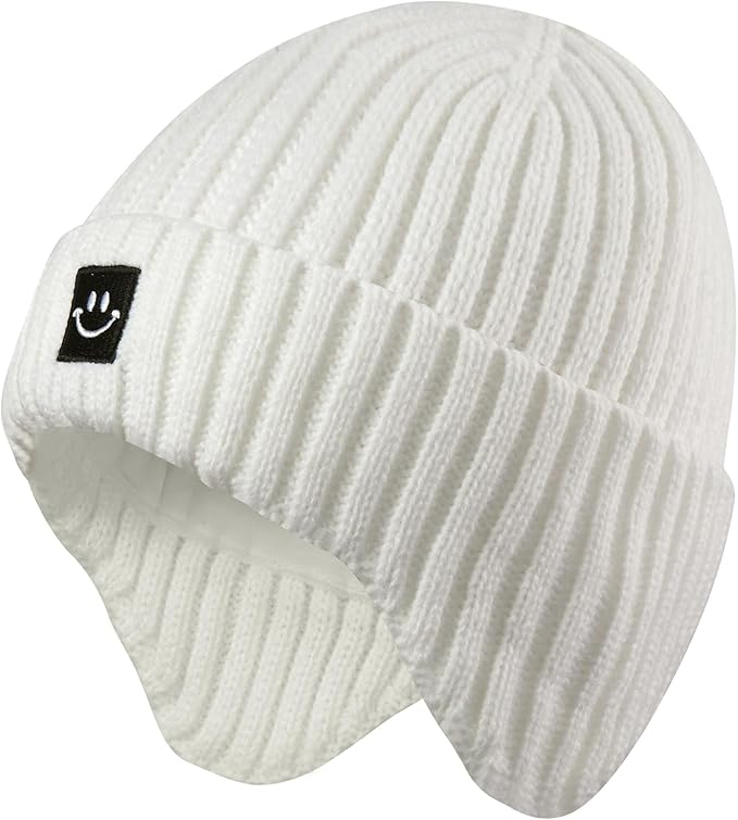 MaxNova Baby Winter Hat Toddler Beanie Hat Earflap Knit Cap by MaxNova