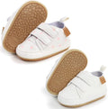 2Pairs Baby Shoes, Boys Girls Non-Slip Rubber Sole Sneakers, Unisex Infant Soft by 82-eitwo