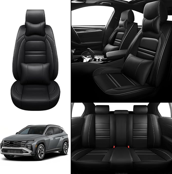 Car Seat Covers for Hyundai Car Tucson 2005-2025 | 5-Seats Seat Covers - Image 2