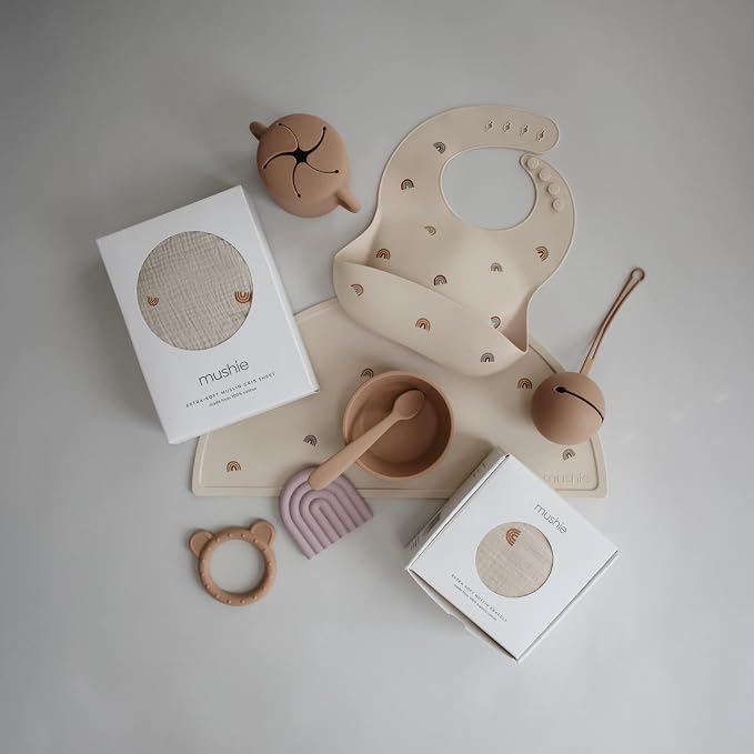 mushie Silicone Placemat for Kids | BPA-Free Non-Slip Design - Image 3