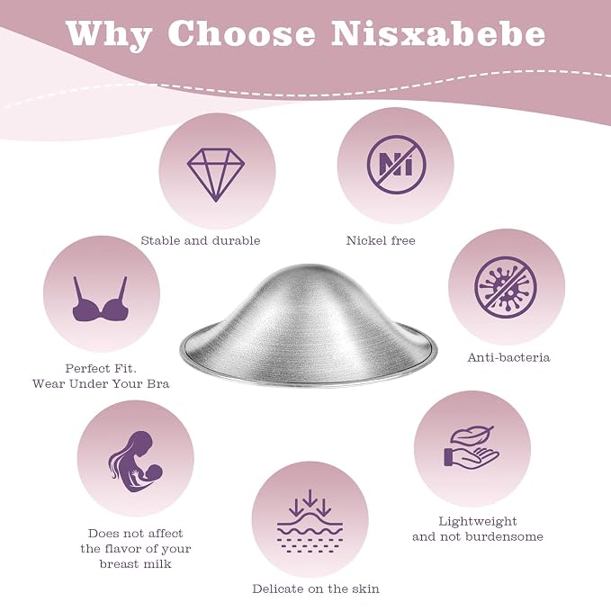 The Original Silver Nursing Cups-Nipple Shields - Image 5