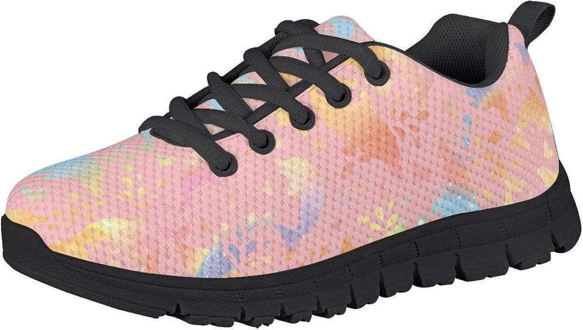 MARSVOVO First Shoes for Walking Boy Girl Athletic Lightweight Flexible Lace-up - Image 2