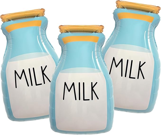 Large Milk Bottle Balloons Baby Bottle Decor by CONGRADS