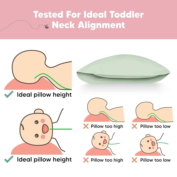 Toddler Pillow with Pillowcase - Image 6