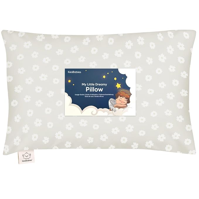 Toddler Pillow with Pillowcase by KeaBabies