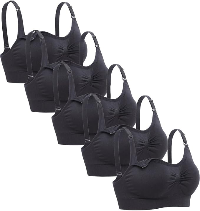 Lataly Womens Seamless Nursing Bra Sleeping Maternity Bralette by Lataly