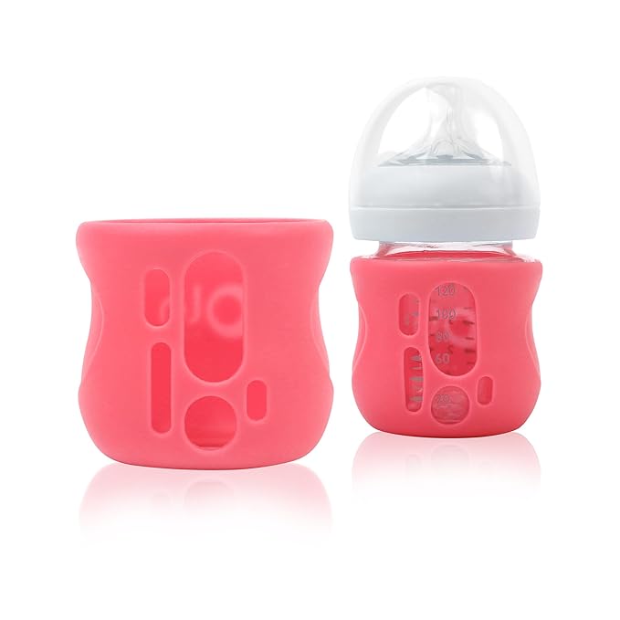 Olababy Silicone Sleeve for Avent Natural Glass Baby Bottles by Olababy