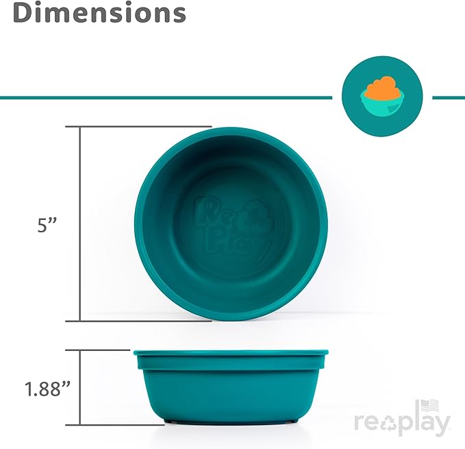 Re-Play 12 oz. Toddler Bowls Set of 4 - Image 9