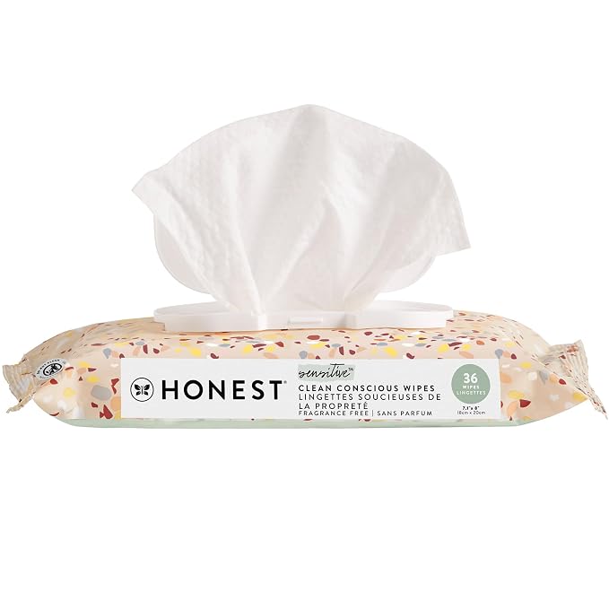 The Honest Company Clean Conscious Multi-Use Wipes Hypoallergenic and Unscented by TheHonestCompany