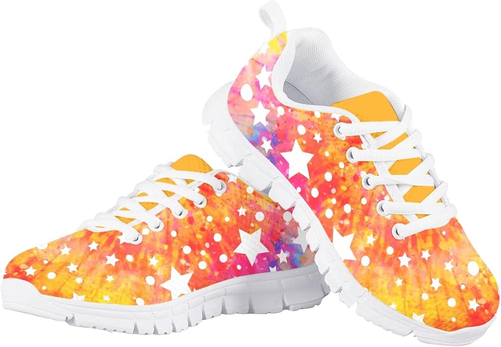 MARSVOVO First Shoes for Walking Boy Girl Athletic Lightweight Flexible Lace-up - Image 2