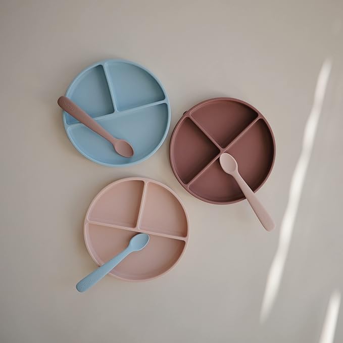 mushie Silicone Suction Plate | BPA-Free Non-Slip Design - Image 3