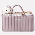 Blissful Diary Baby Diaper Caddy Organizer, Stylish Storage Basket by ForEveryBabysBetterLife